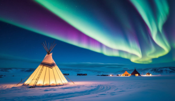 Aurora Borealis exploration in Abisko Kiruna